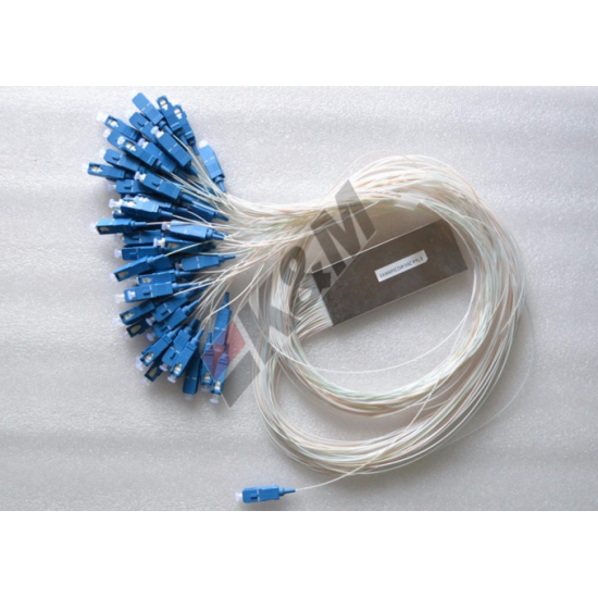 1 x 32 SCPC Mini tipo PLC fibra ottica Splitter