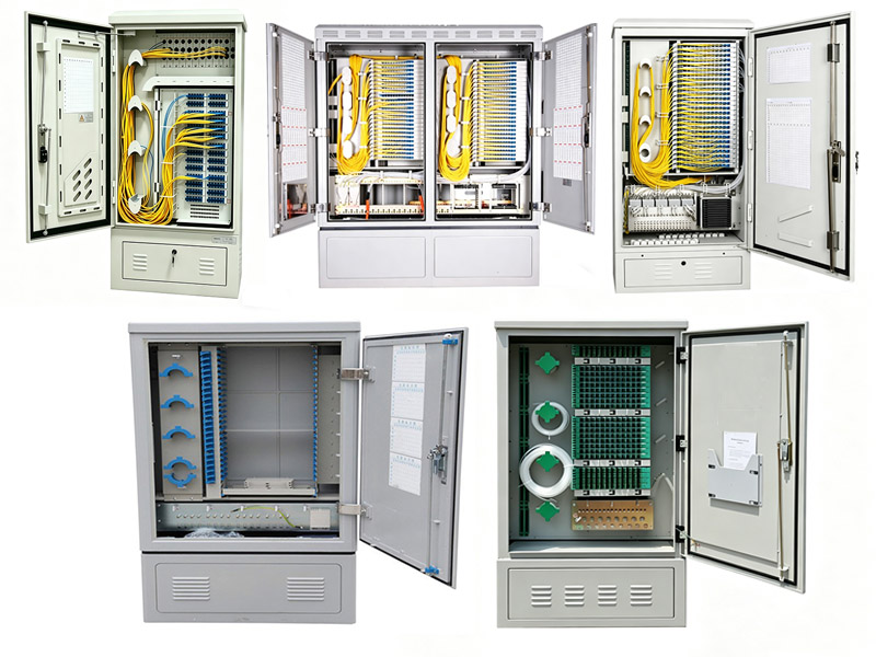1.3 Armadio di distribuzione in fibra ottica