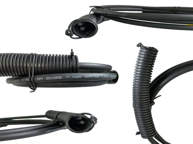 High Tensile Strength Outdoor Fiber Patch Cord