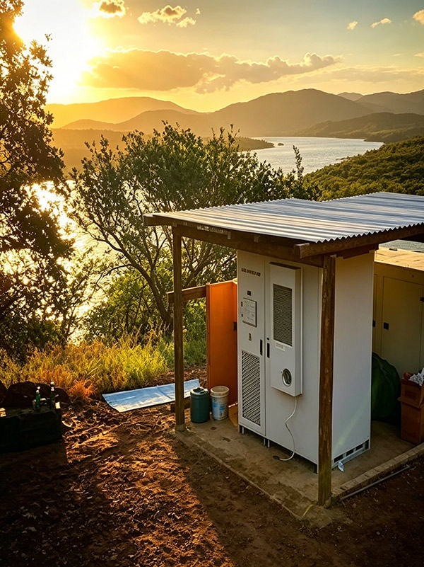 Soluzioni per batterie e accumulo di energia - Caso 1: Sistema di accumulo di energia con batterie LFP da 100 kW/215 kWh per alimentazione di emergenza