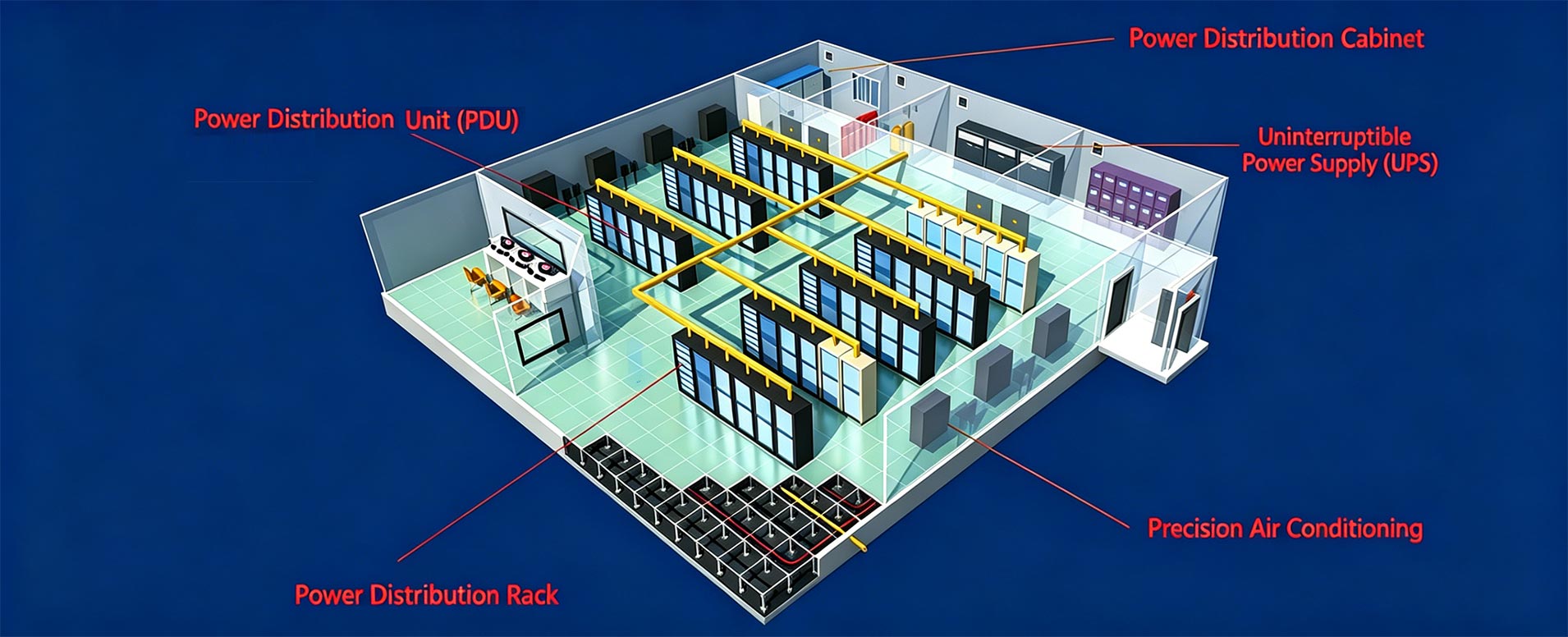 Soluzione per la distribuzione dell'alimentazione nei data center