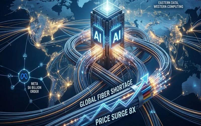 Perché i prezzi dei cavi in ​​fibra ottica sono alle stelle: data center basati sull'intelligenza artificiale e colli di bottiglia nell'offerta