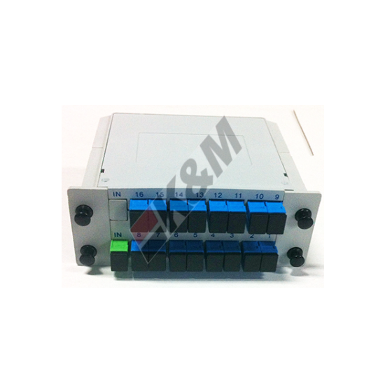 1 x 16 SCPC Mini plug-in PLC Splitter box